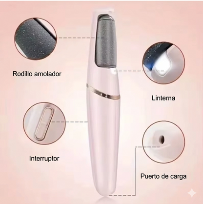 Removedor de Callos Eléctrico Recargable